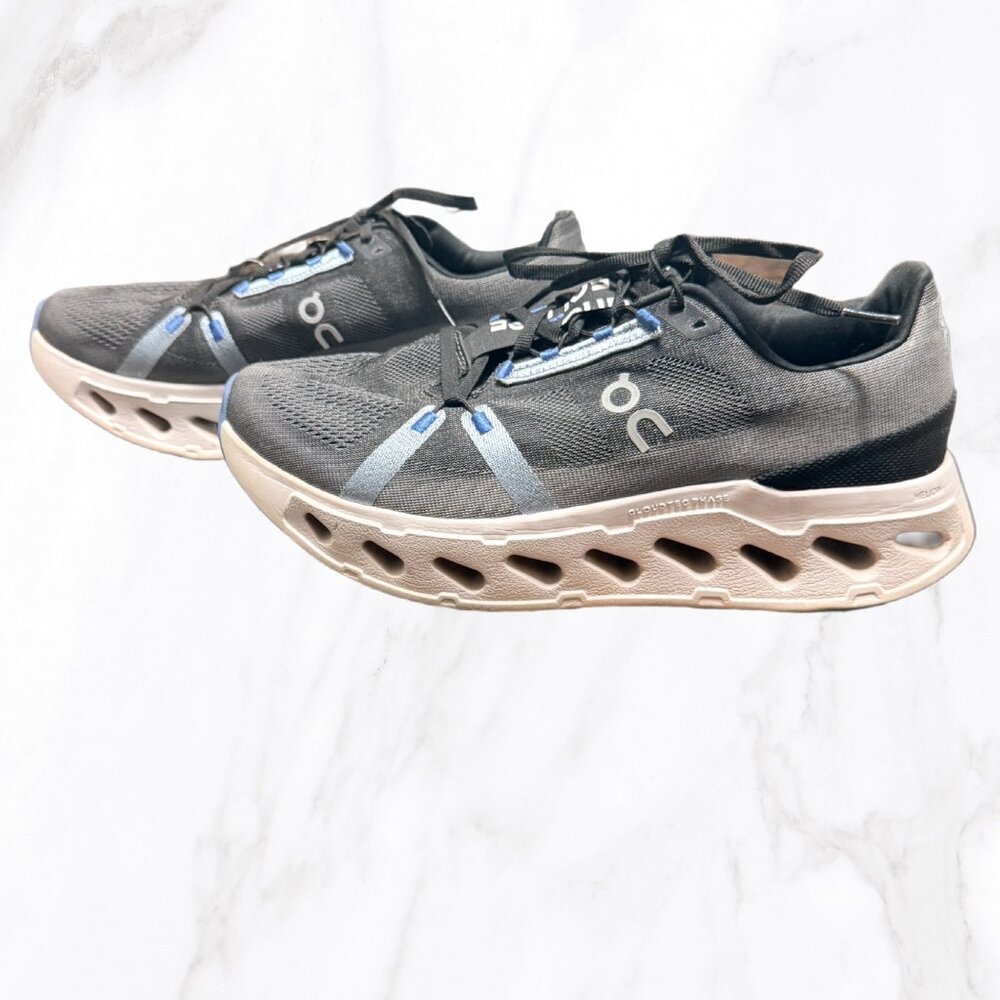 On Cloud Eclipse Men's Black Frost Running Sneaker, Size 11.5 - Picture 3 of 7